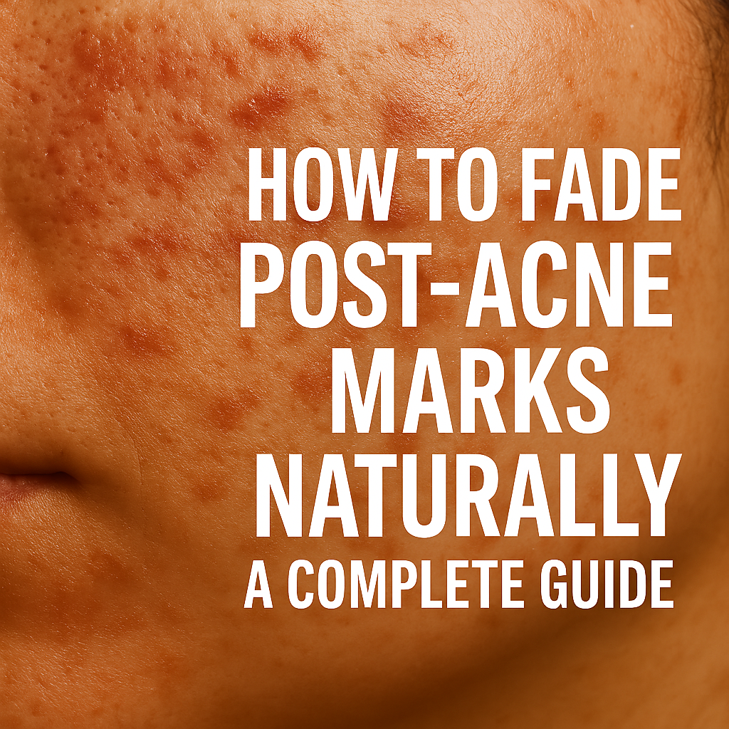 How to Fade Post-Acne Marks Naturally A Complete Guide